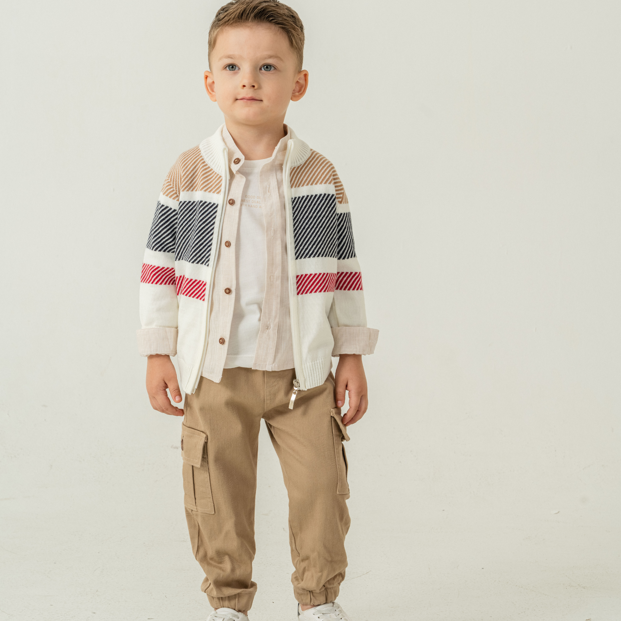 Cargo Style 4PC Sweater Set JuniorKids