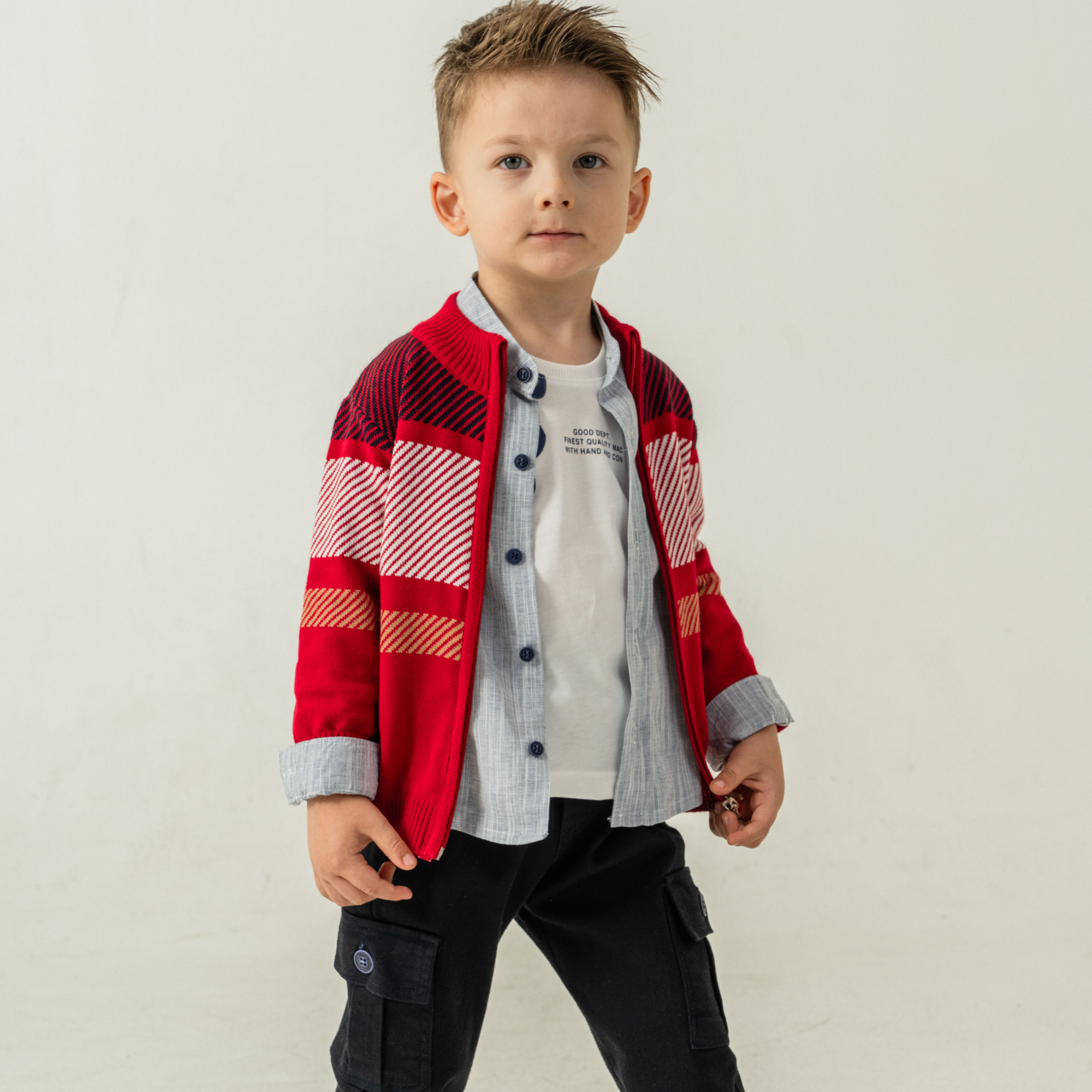 Cargo Style 4PC Sweater Set JuniorKids