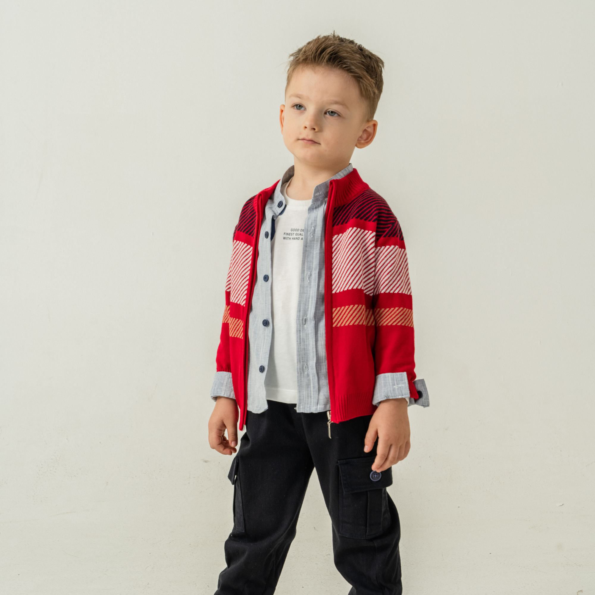 Cargo Style 4PC Sweater Set JuniorKids
