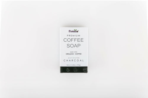 Activated Charcoal - Premium Coffee Soap Bar Universboutik